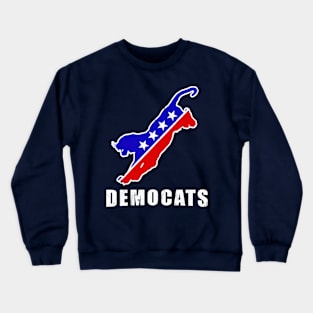 Democats Nasty Woman Vote 2020 Crewneck Sweatshirt